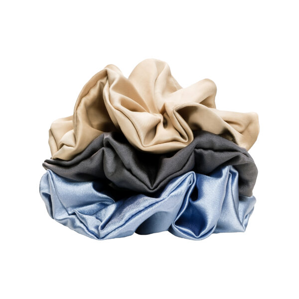 3-Pack Satin Scrunchie Bundle