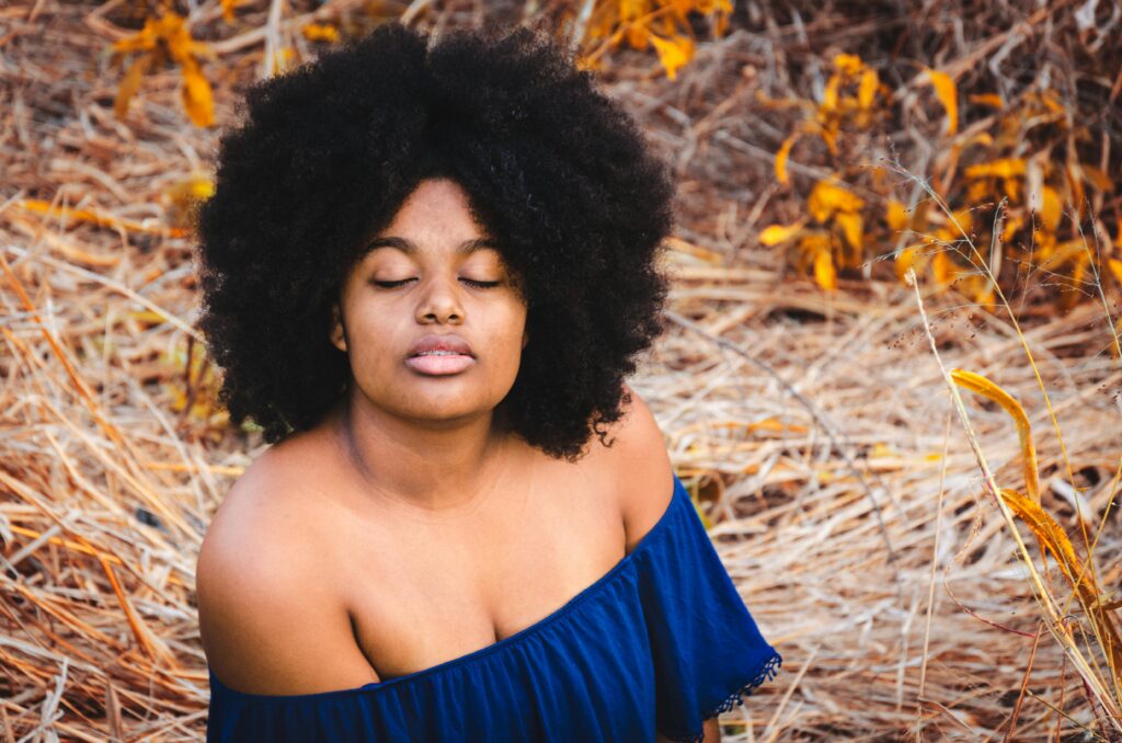 Shampooing natural hair